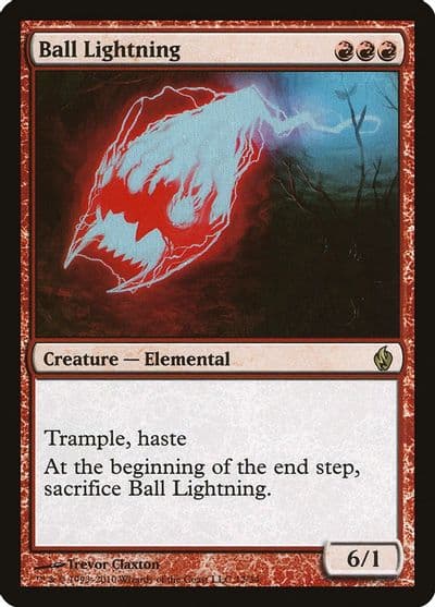 Ball Lightning Premium Deck Series: Fire and Lightning Magic card