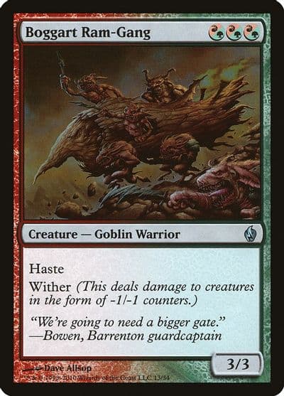 Boggart Ram Gang Premium Deck Series: Fire and Lightning Magic card