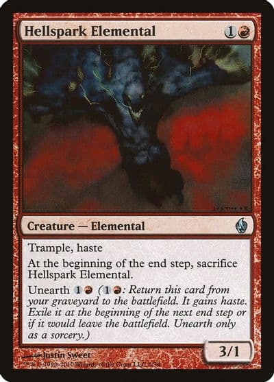Hellspark Elemental Premium Deck Series: Fire and Lightning Magic card