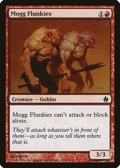 Mogg Flunkies Premium Deck Series: Fire and Lightning Magic card