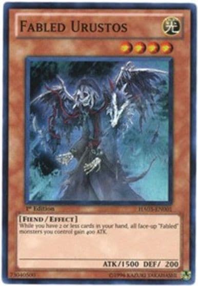 Fabled Urustos Hidden Arsenal 3 Yu-Gi-Oh! card