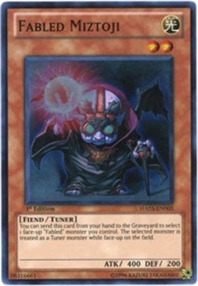 Fabled Miztoji Hidden Arsenal 3 Yu-Gi-Oh! card