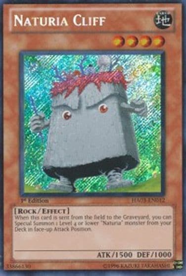 Naturia Cliff Hidden Arsenal 3 Yu-Gi-Oh! card