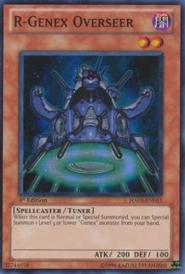 R Genex Overseer Hidden Arsenal 3 Yu-Gi-Oh! card