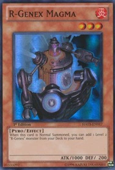 R Genex Magma Hidden Arsenal 3 Yu-Gi-Oh! card