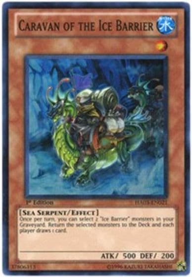 Caravan of the Ice Barrier Hidden Arsenal 3 Yu-Gi-Oh! card