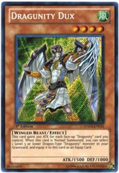 Dragunity Dux Hidden Arsenal 3 Yu-Gi-Oh! card