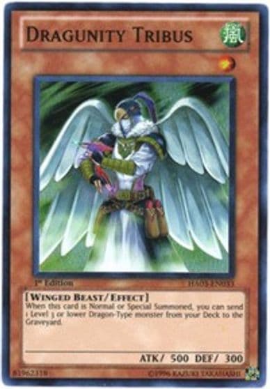 Dragunity Tribus Hidden Arsenal 3 Yu-Gi-Oh! card