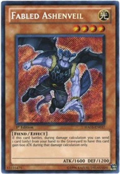Fabled Ashenveil Hidden Arsenal 3 Yu-Gi-Oh! card