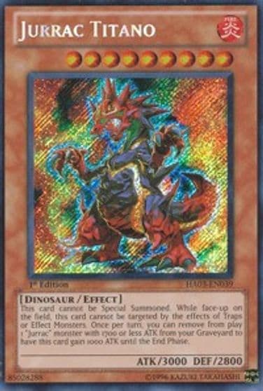 Jurrac Titano Hidden Arsenal 3 Yu-Gi-Oh! card
