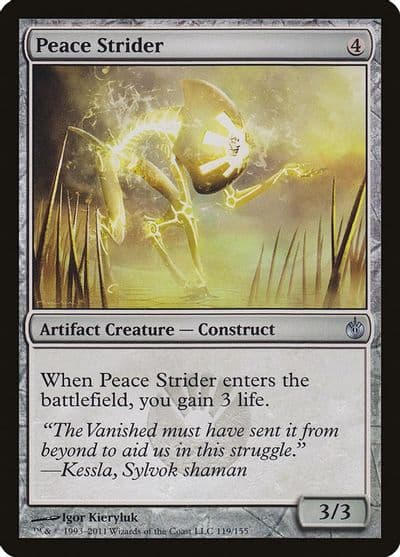 Peace Strider Mirrodin Besieged Magic card