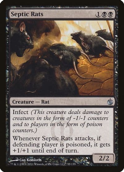 Septic Rats Mirrodin Besieged Magic card
