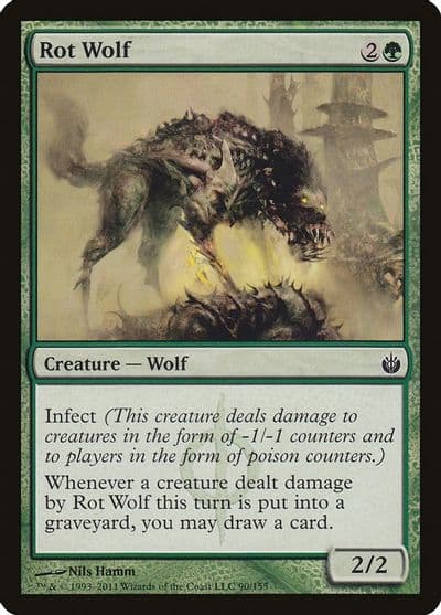 Rot Wolf Mirrodin Besieged Magic card