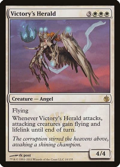 Victorys Herald Mirrodin Besieged Magic card
