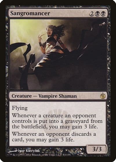 Sangromancer Mirrodin Besieged Magic card