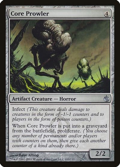 Core Prowler Mirrodin Besieged Magic card