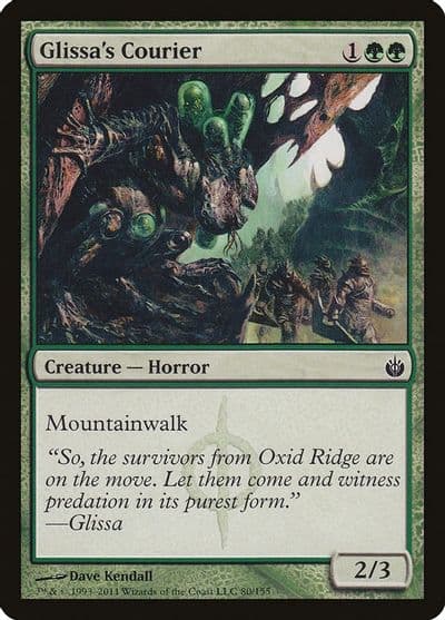 Glissas Courier Mirrodin Besieged Magic card