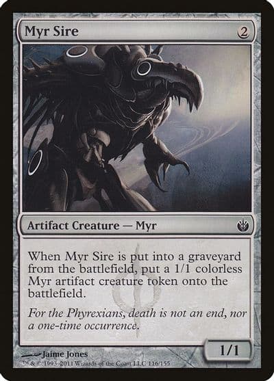Myr Sire Mirrodin Besieged Magic card