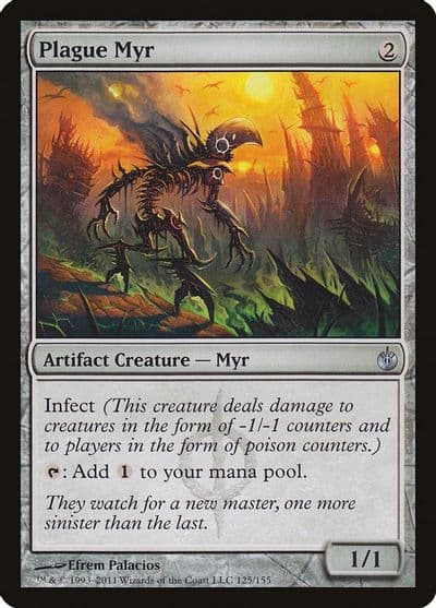 Plague Myr Mirrodin Besieged Magic card