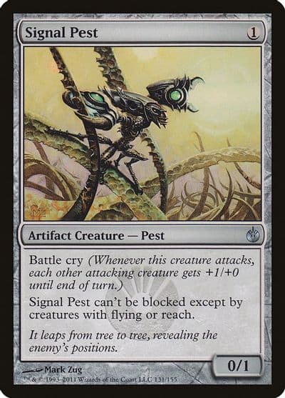 Signal Pest Mirrodin Besieged Magic card