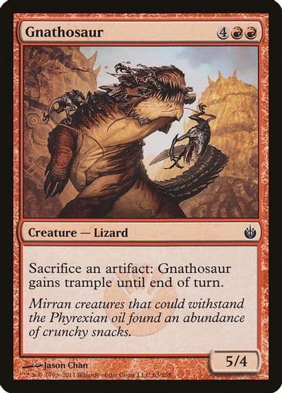 Gnathosaur Mirrodin Besieged Magic card