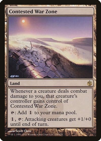 Contested War Zone Mirrodin Besieged Magic card