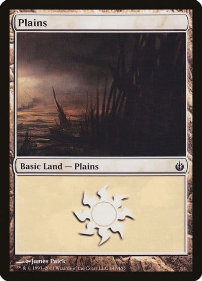 Plains 147 Mirrodin Besieged Magic card