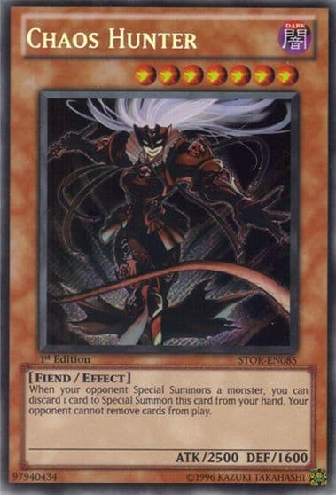Chaos Hunter Storm of Ragnarok Yu-Gi-Oh! card