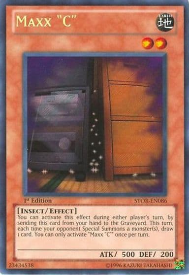 Maxx C Storm of Ragnarok Yu-Gi-Oh! card
