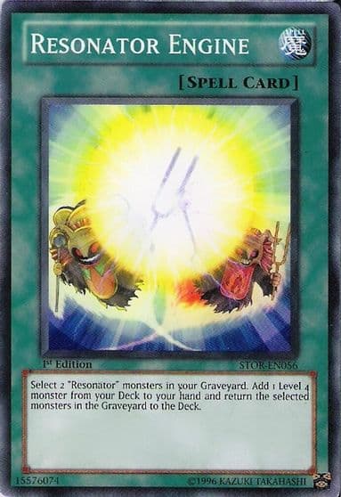 Resonator Engine Storm of Ragnarok Yu-Gi-Oh! card
