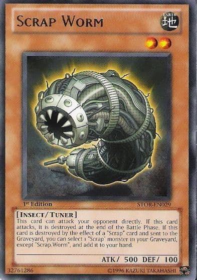 Scrap Worm Storm of Ragnarok Yu-Gi-Oh! card