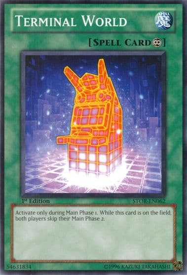 Terminal World Storm of Ragnarok Yu-Gi-Oh! card