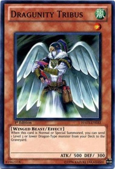 Dragunity Tribus Structure Deck: Dragunity Legion Yu-Gi-Oh! card