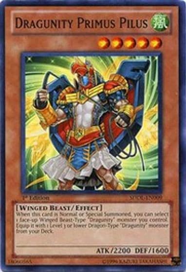 Dragunity Primus Pilus Structure Deck: Dragunity Legion Yu-Gi-Oh! card