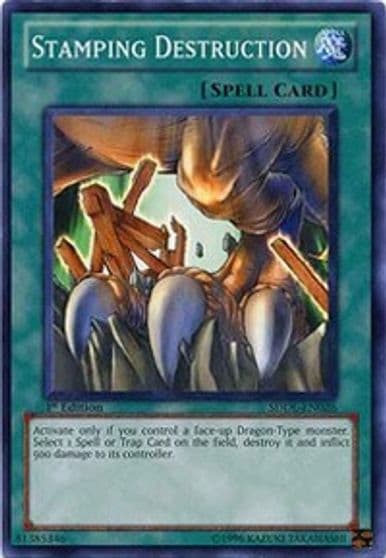 Stamping Destruction Structure Deck: Dragunity Legion Yu-Gi-Oh! card