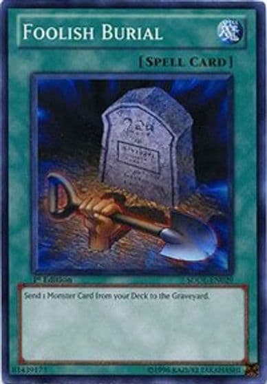 Foolish Burial Structure Deck: Dragunity Legion Yu-Gi-Oh! card