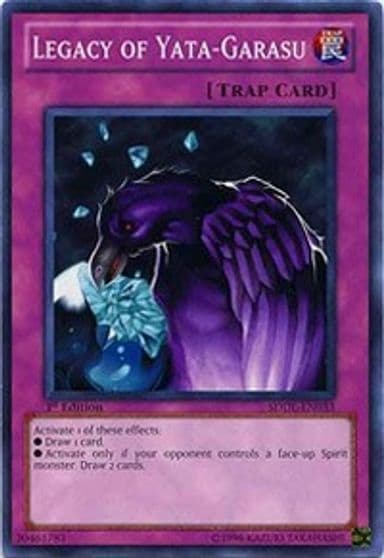 Legacy of Yata Garasu Structure Deck: Dragunity Legion Yu-Gi-Oh! card