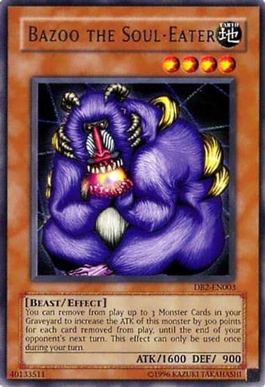 Bazoo the Soul Eater Dark Beginning 2 Yu-Gi-Oh! card