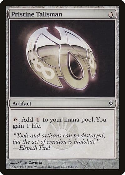 Pristine Talisman New Phyrexia Magic card