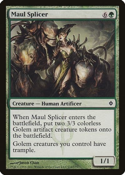 Maul Splicer New Phyrexia Magic card