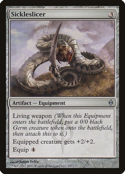 Sickleslicer New Phyrexia Magic card