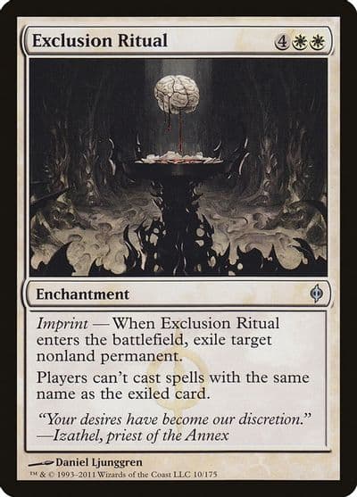 Exclusion Ritual New Phyrexia Magic card