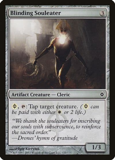 Blinding Souleater New Phyrexia Magic card