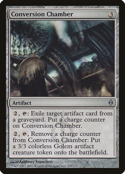 Conversion Chamber New Phyrexia Magic card