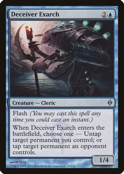 Deceiver Exarch New Phyrexia Magic card