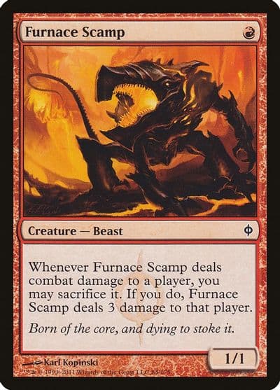 Furnace Scamp New Phyrexia Magic card