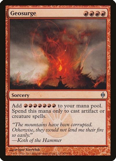 Geosurge New Phyrexia Magic card
