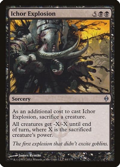 Ichor Explosion New Phyrexia Magic card