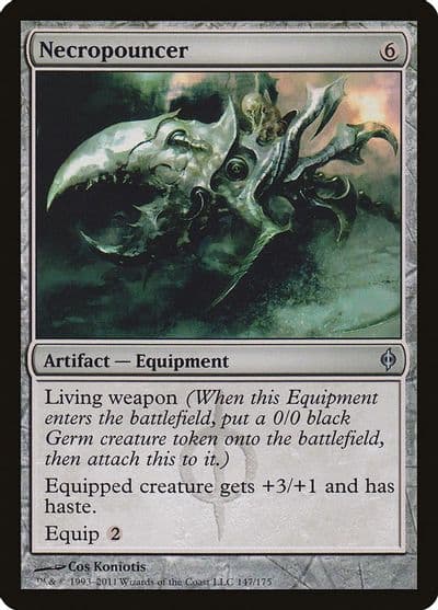 Necropouncer New Phyrexia Magic card