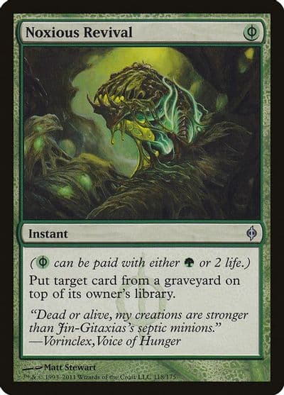 Noxious Revival New Phyrexia Magic card